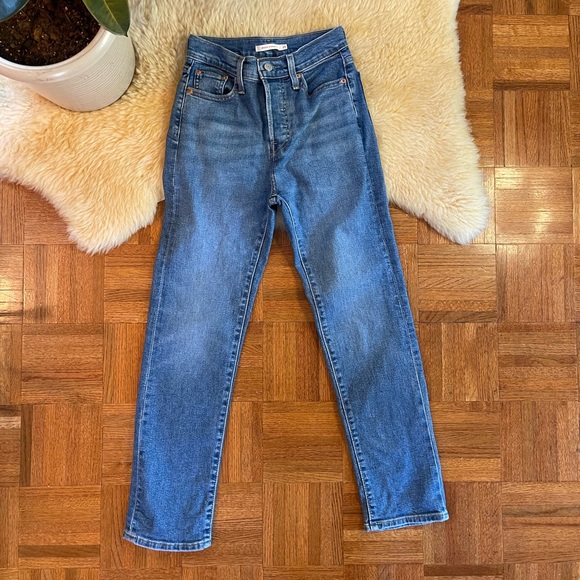 Levi’s Wedgie Straight Leg Jeans - 25 - Picture 2 of 7
